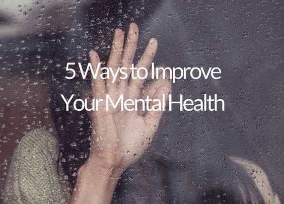 improve mental health and kick anxiety depression